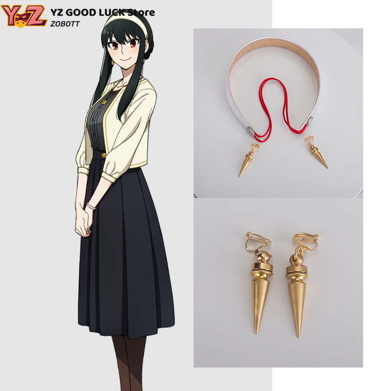 Cosplay Material For Prop - Game Anime Yor Forger Black Straight