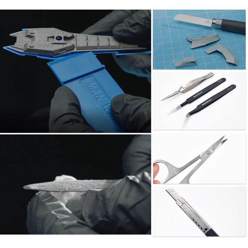 MANWAH Model assembly tool 20p - Craft Knife Set 评论和价格