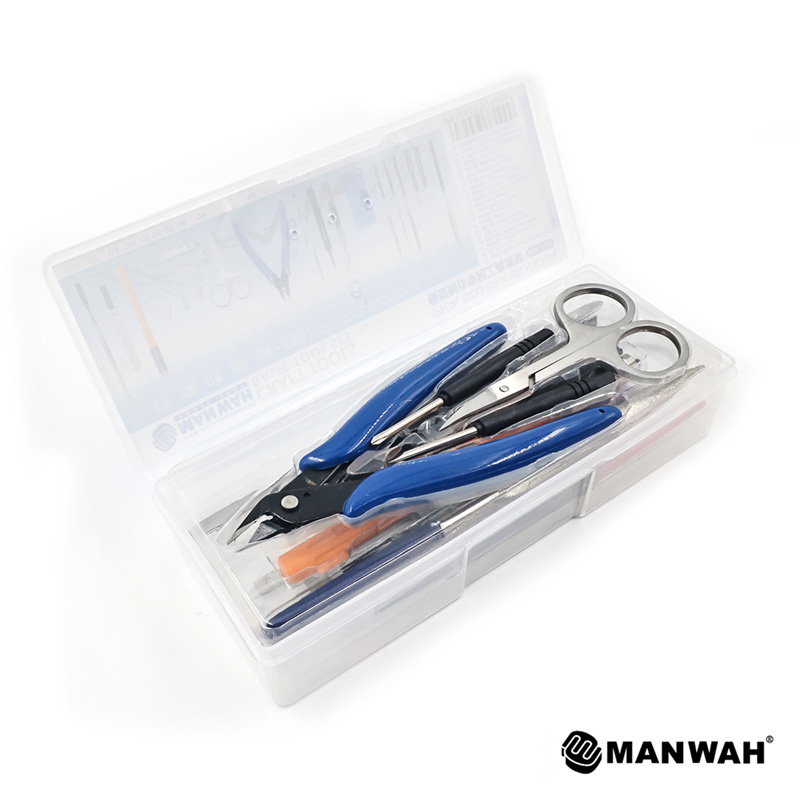 MANWAH Model assembly tool 20p - Craft Knife Set 评论和价格