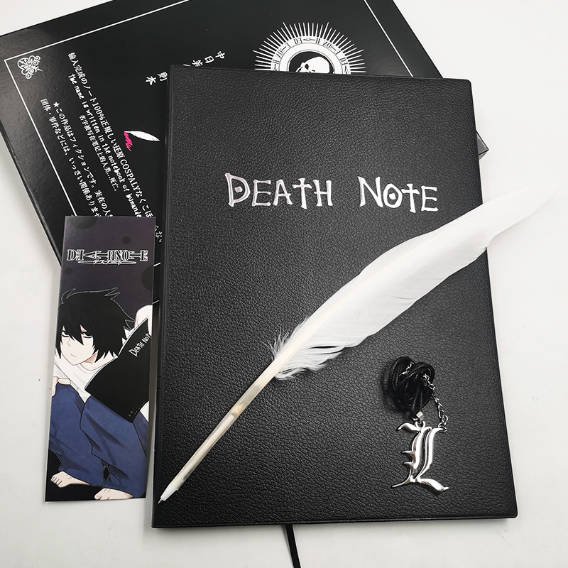 Anime Death Notebook Set Leath - Cosplay Material For Prop 评论和价格