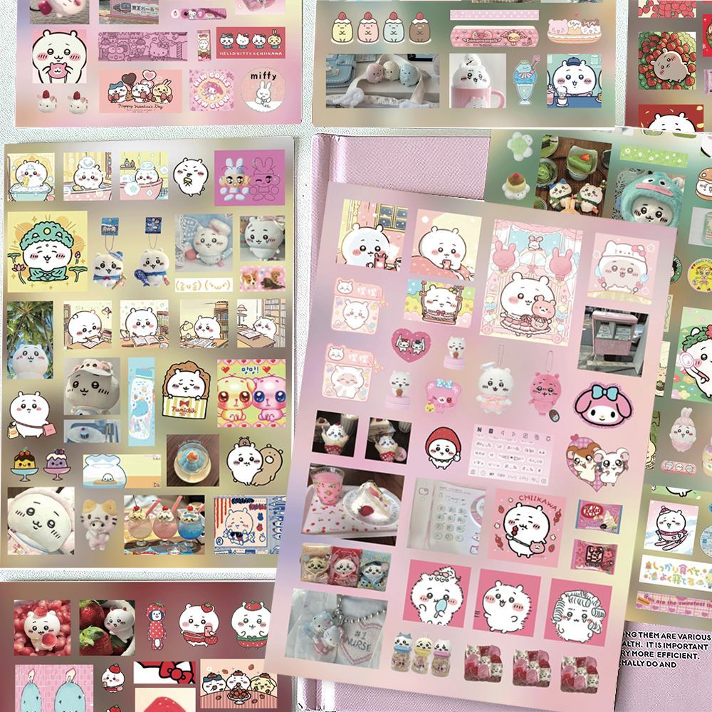 film stickers Chiikawa healing - Cosplay Material For Prop 评论和价格