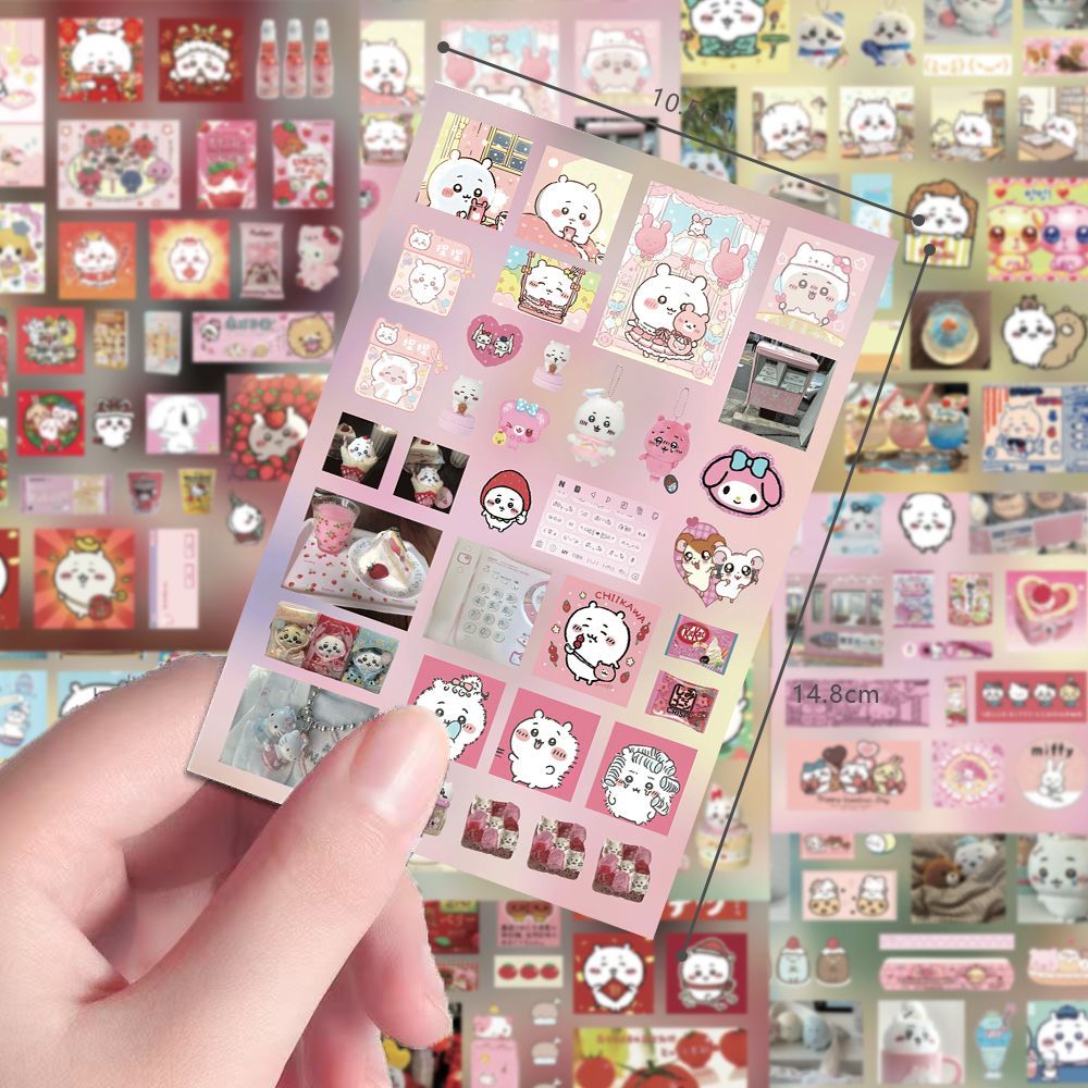 film stickers Chiikawa healing - Cosplay Material For Prop 评论和价格