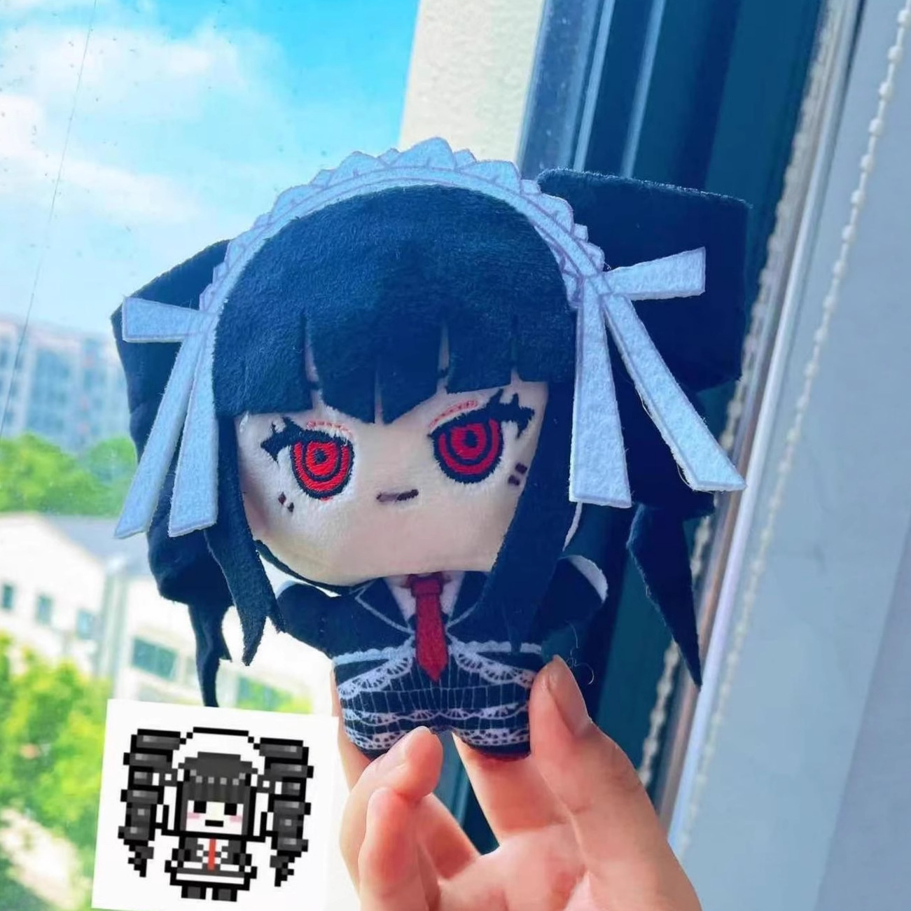 10cm Celestia Ludenberg Plushi - Cosplay Plushie Prop 评论和价格
