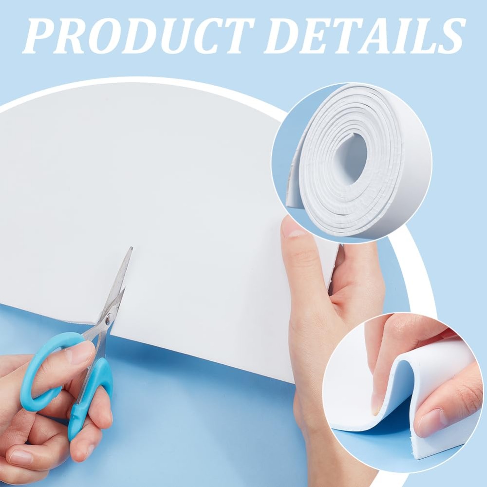 Adhesive EVA Foam Roll For Art - Craft Foam Roll 评论和价格
