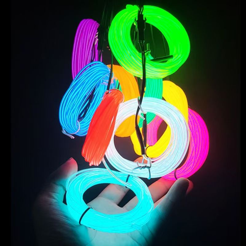 EL Wire 10/5/3/1m Illuminated  - Led El Wire 评论和价格