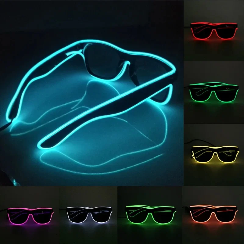 Flashing Glasses EL Wire LED G - Led El Wire 评论和价格