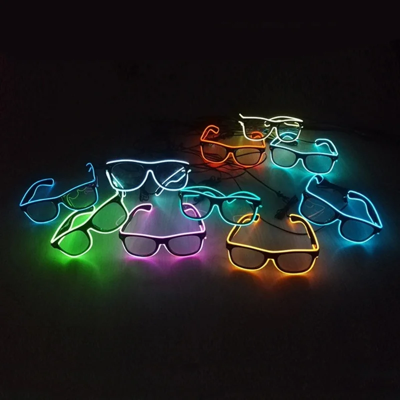 Flashing Glasses EL Wire LED G - Led El Wire 评论和价格