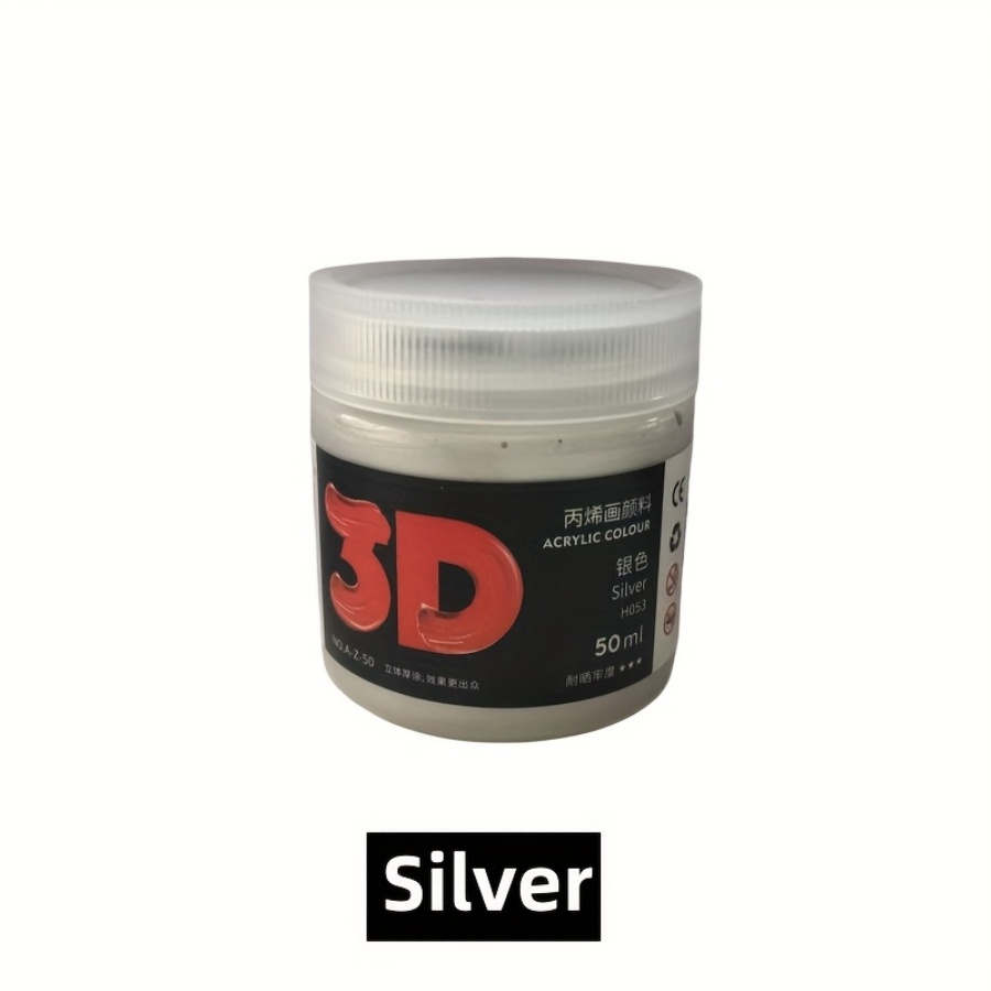 50/100/300ml Silver Acrylic Pa - Metallic Spray Paint 评论和价格