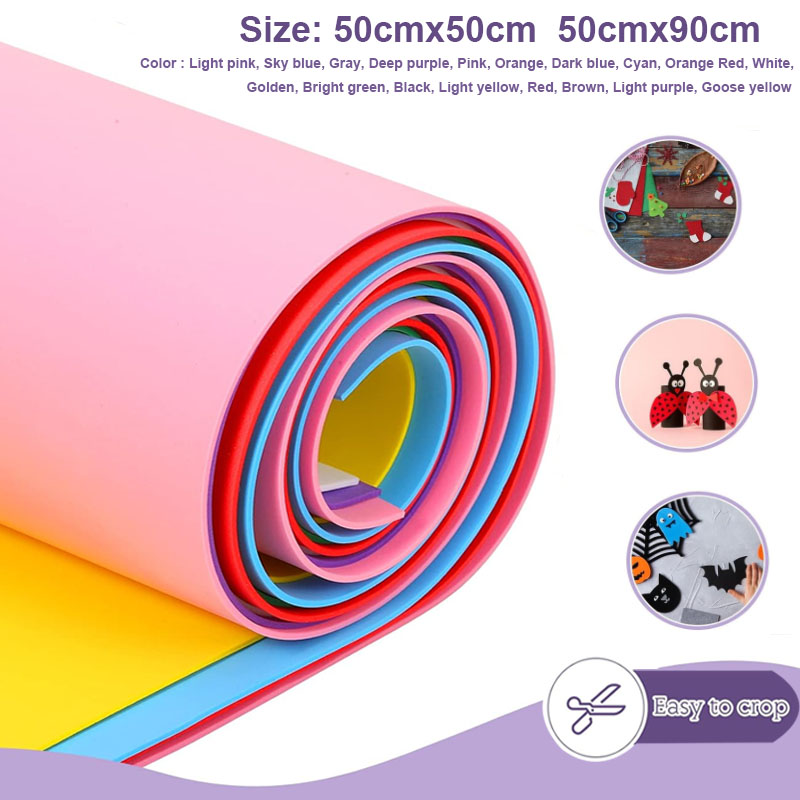 1pcs Colorful Eva Foam Sheets  - Craft Foam Roll 评论和价格