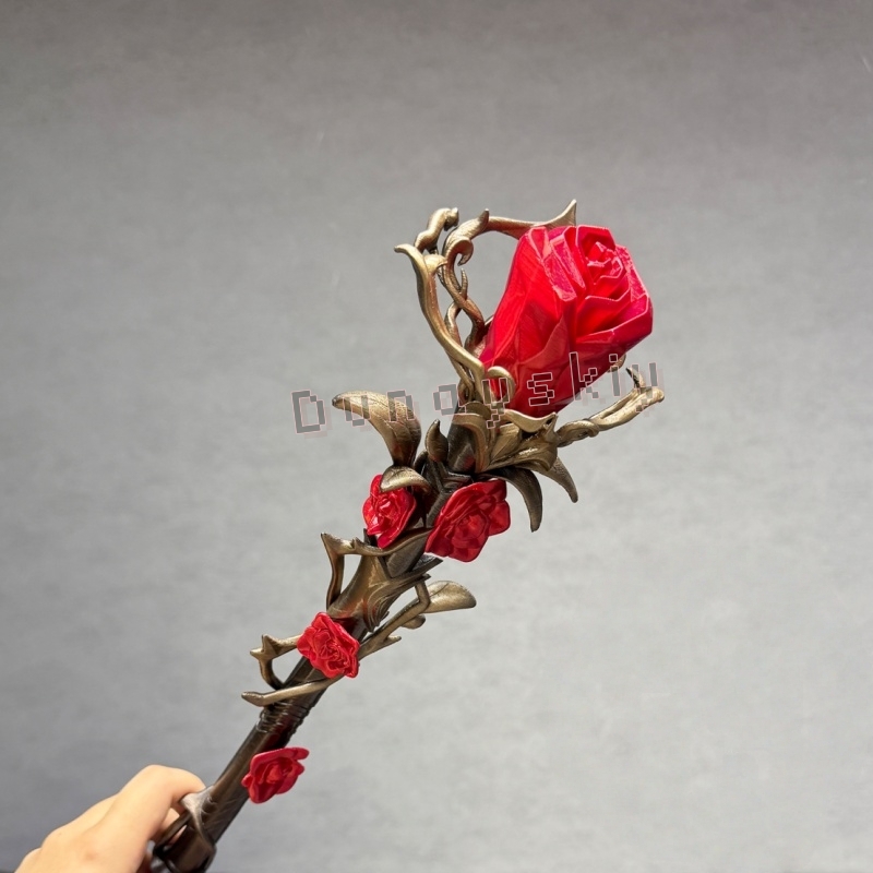 Sylus Staff Silver Wing Demon  - Cosplay Prop 3D Print Settings 评论和价格