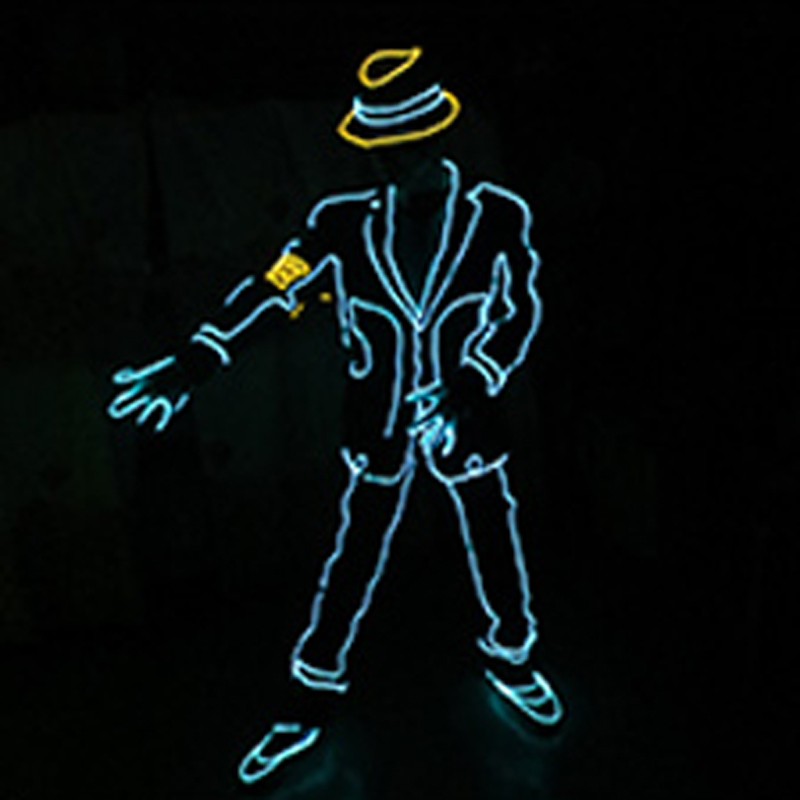EL Wire Glowing Jazz Dance Cos - Led El Wire 评论和价格