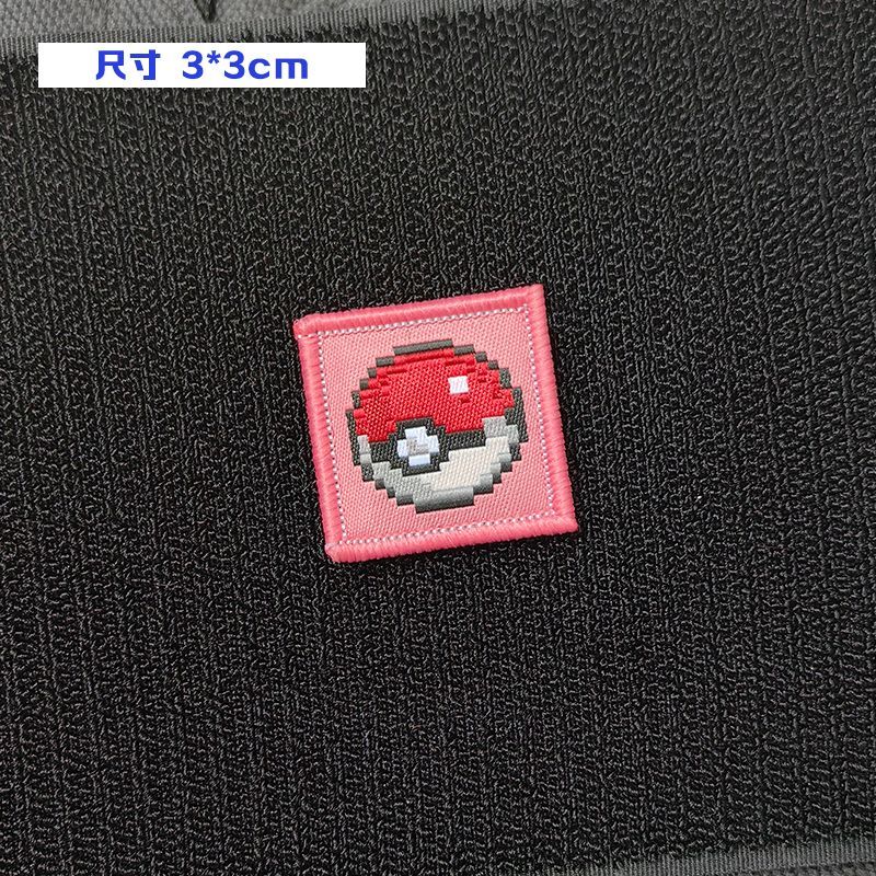 Pokemon Game Pixel Embroidery  - Pokeball Cosplay Prop 评论和价格
