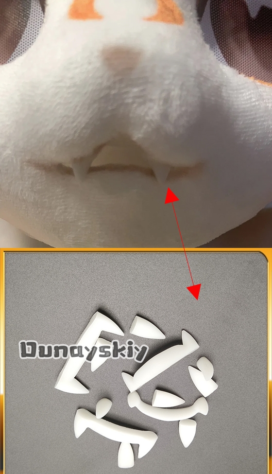Furry 3D Printing Kemono Fursu - Cosplay Prop 3D Print Settings 评论和价格