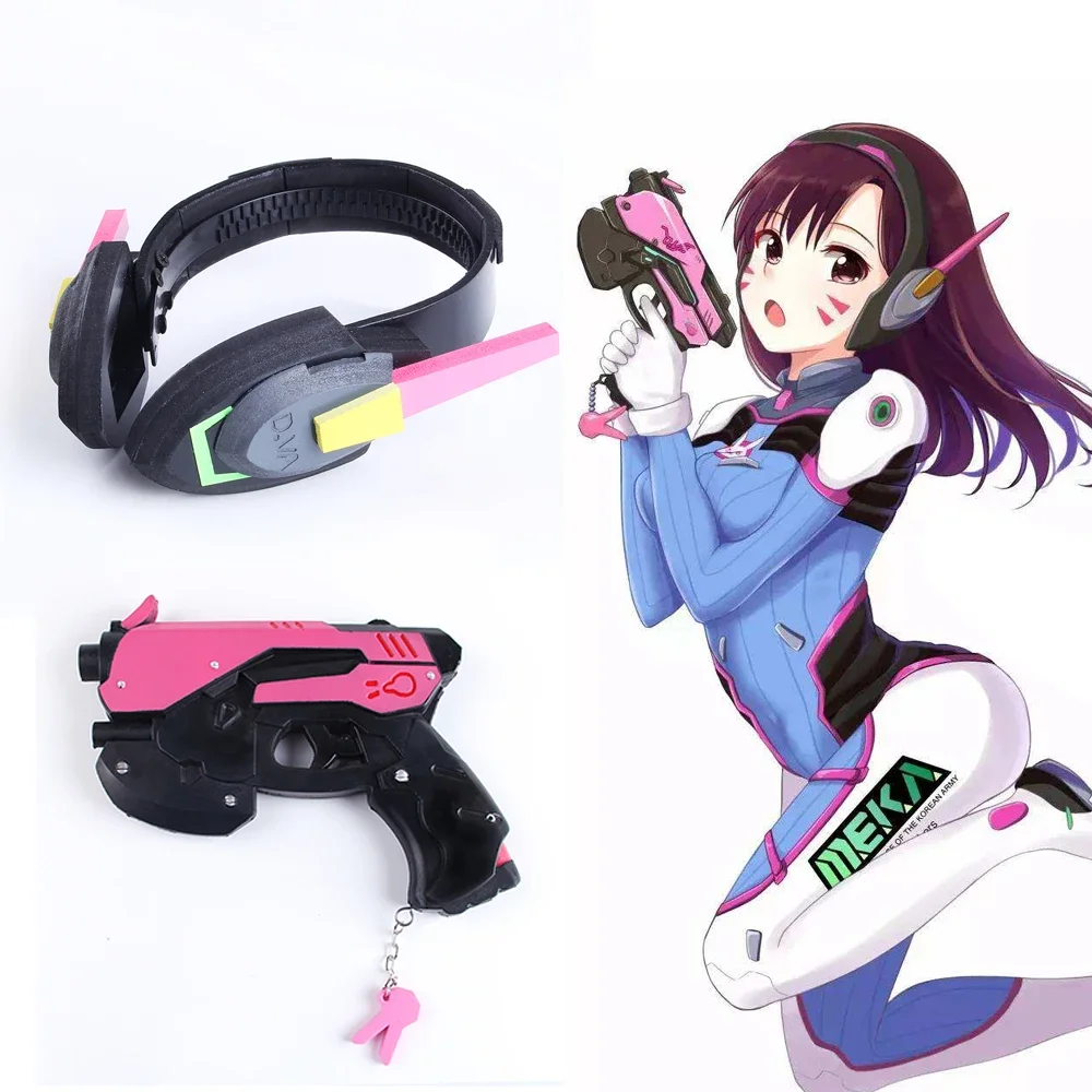 Game Overwatch D.Va Earphone G - Dva Cosplay Prop 评论和价格