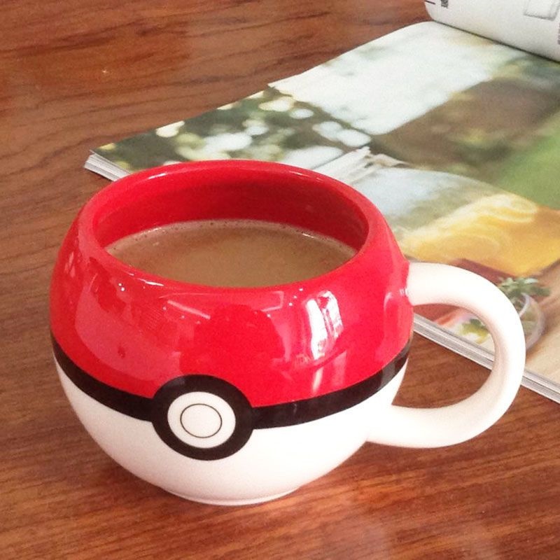 Pokemon Poke Ball Ceramic Coff - Pokeball Cosplay Prop 评论和价格