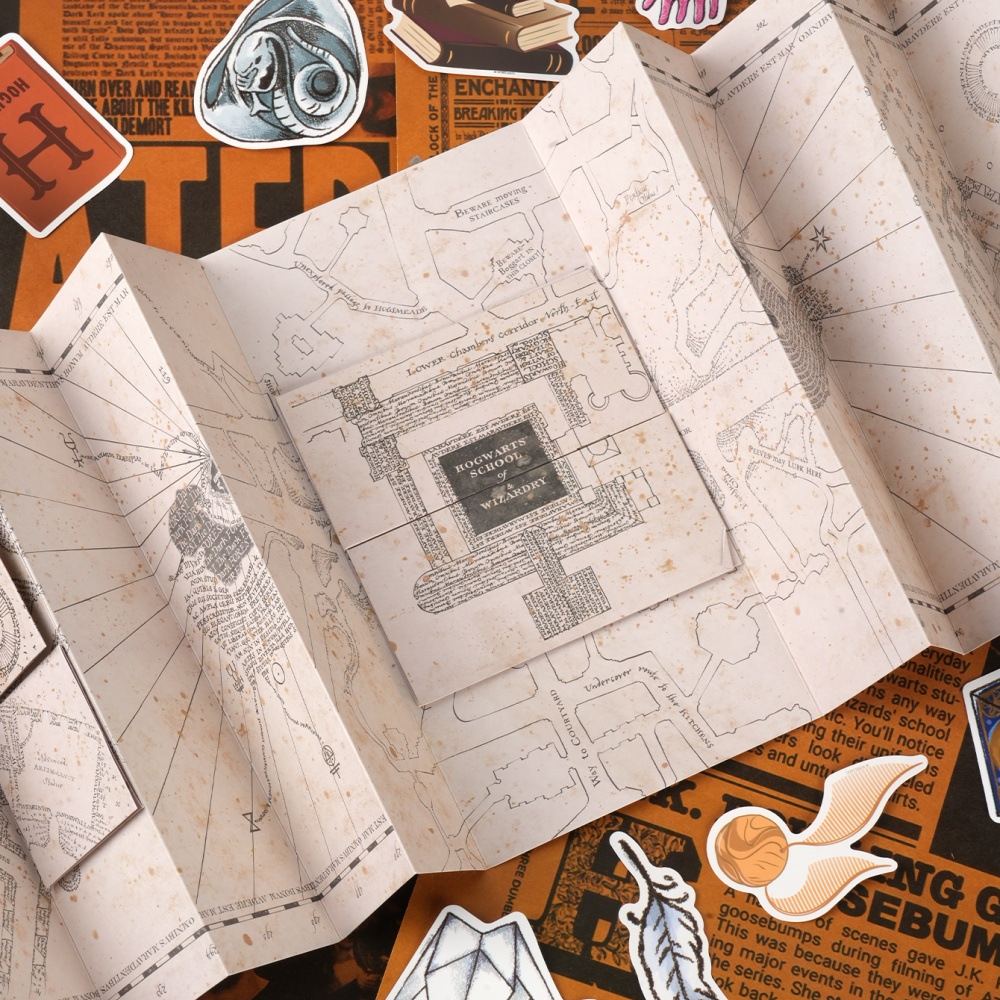 1PC Map Of The Marauder's Scho - Anime Cosplay Prop 评论和价格
